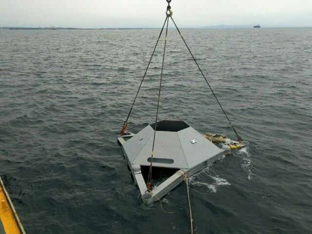 Installation of wave sensor 01